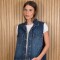 Chaleco Biker Denim Azul