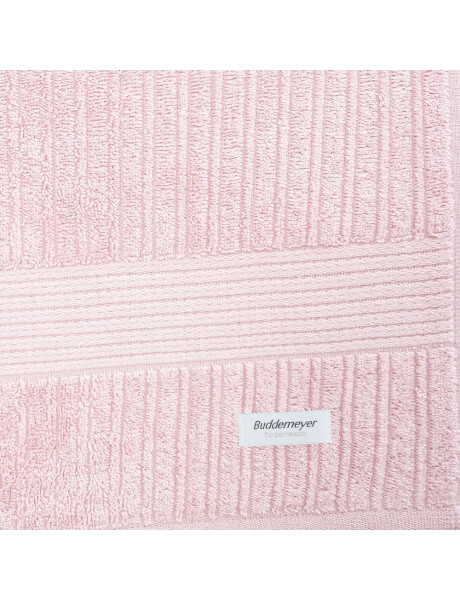 TOALLA BAÑO ACANALADO BUDDEMEYER - 480G ROSA 70X140 TOALLA BAÑO ACANALADO BUDDEMEYER - 480G ROSA 70X140