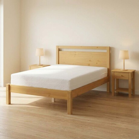 COLCHÓN 2 PLAZAS ESPUMASLEEPTECH BLANCO LÁTEXZONE