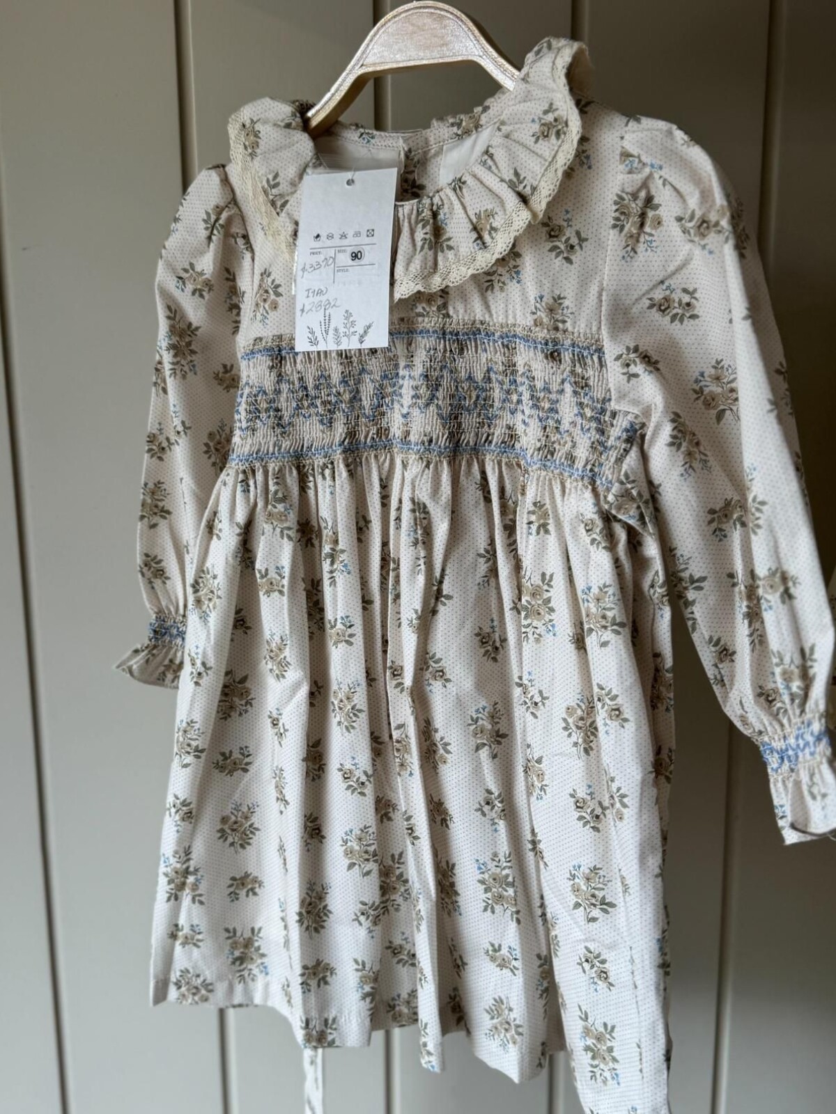 Vestido Punto smock Vestido Punto smock