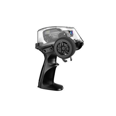Mini auto a control remoto drift para niños Negro