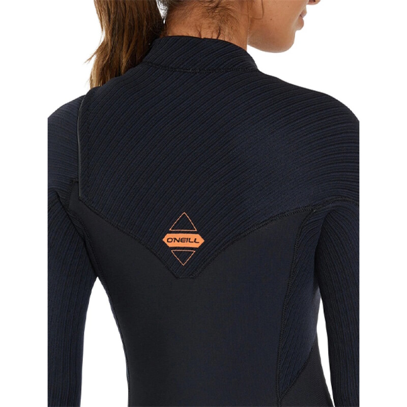 Traje - O'Neill - Hyperfreak Dama 3/2+ mm - Chest Zip Negro