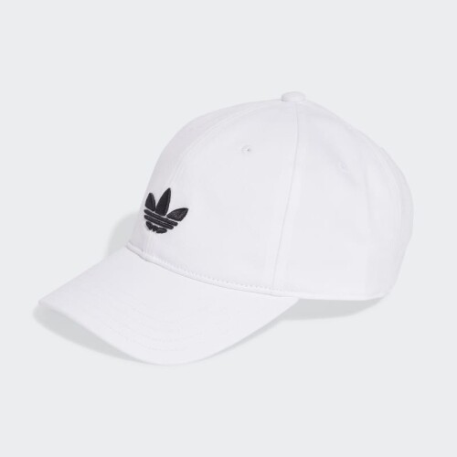 Gorro Adidas Adicolor Classic Trifolio Baseball Blanco