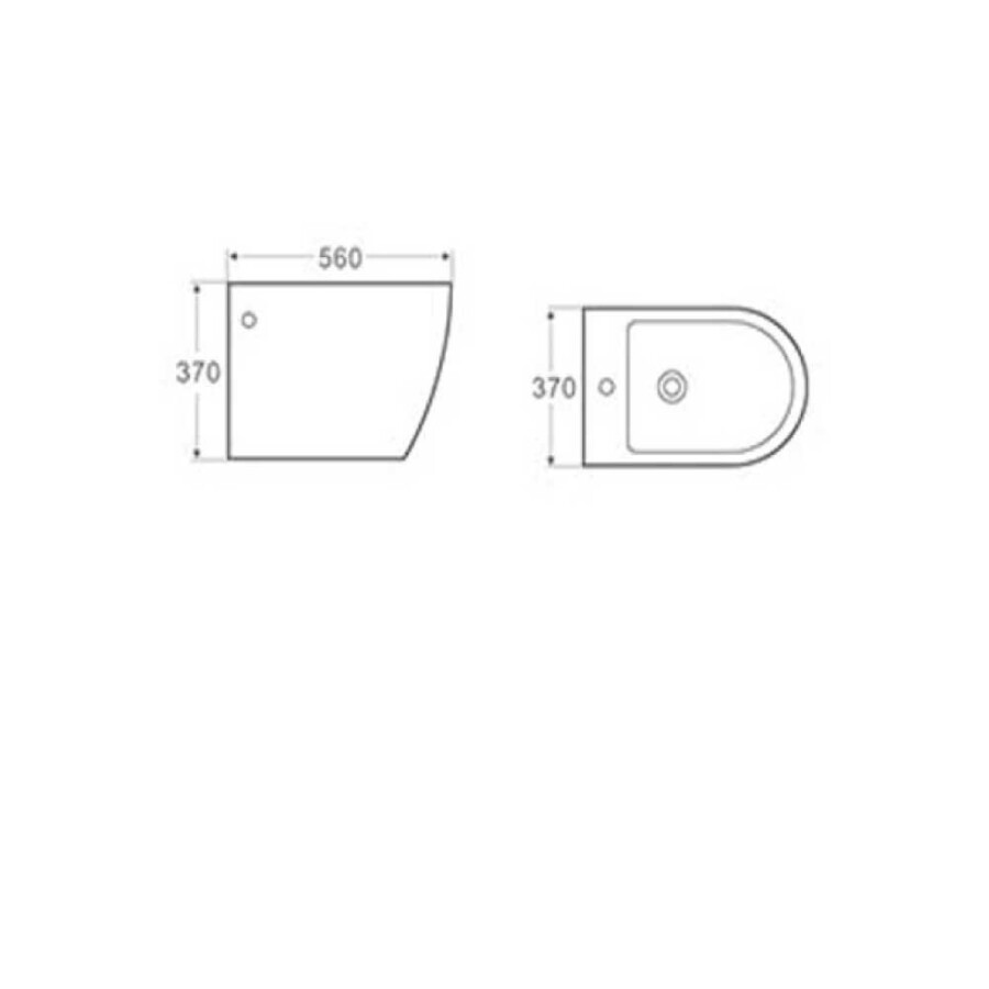 Bidet Amalfi Un Agujero Bidet Amalfi Un Agujero