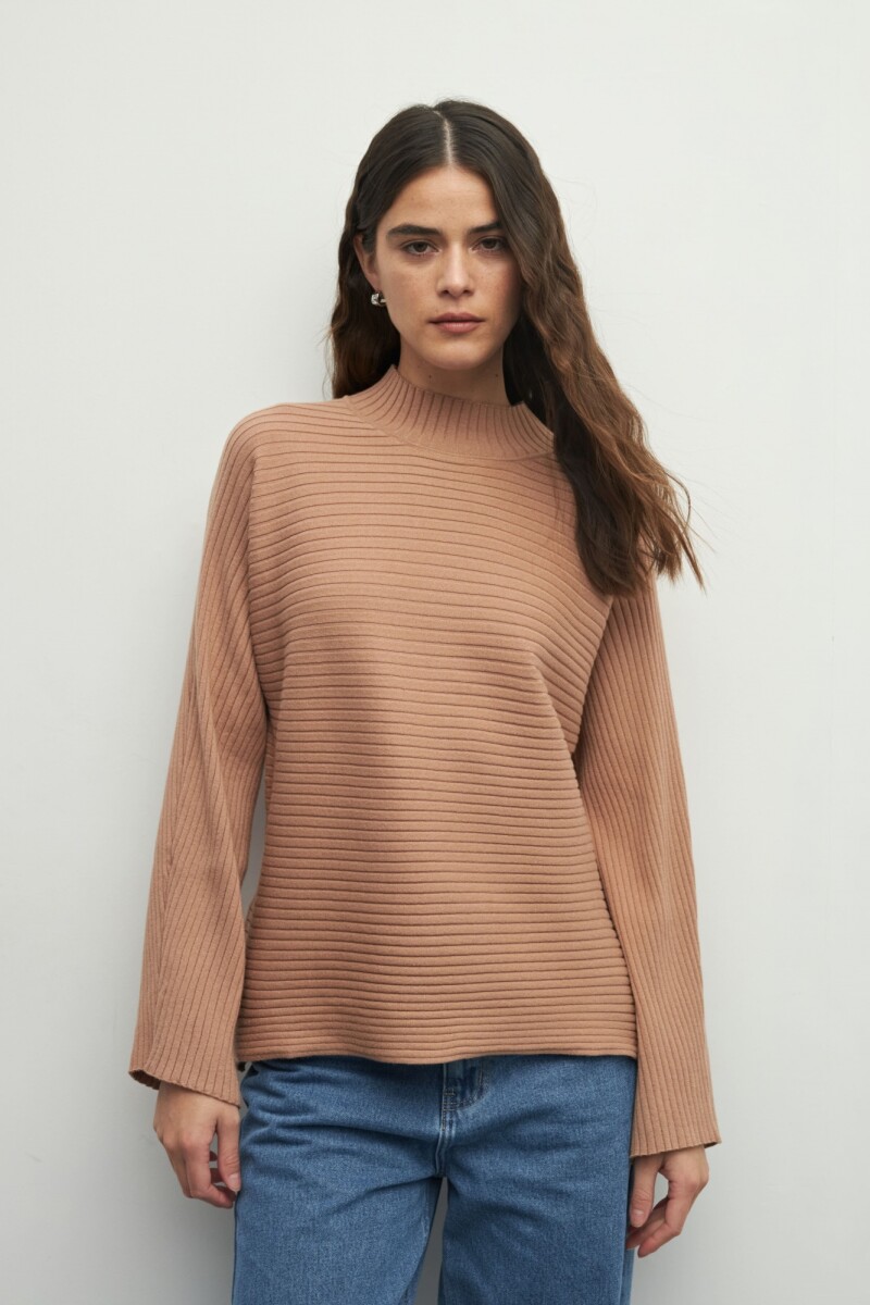 POLERA DOMINIC Tostado