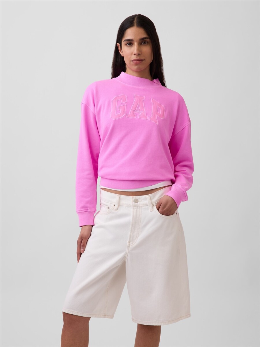 Buzo Deportivo Sin Flepa Mujer - Neon Pink Glow 