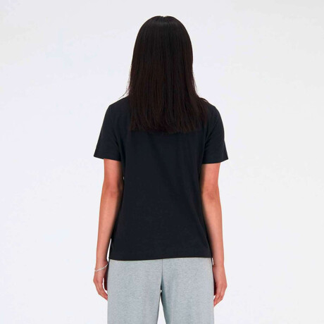 Remera Camiseta Small Logo De Mujer Negro