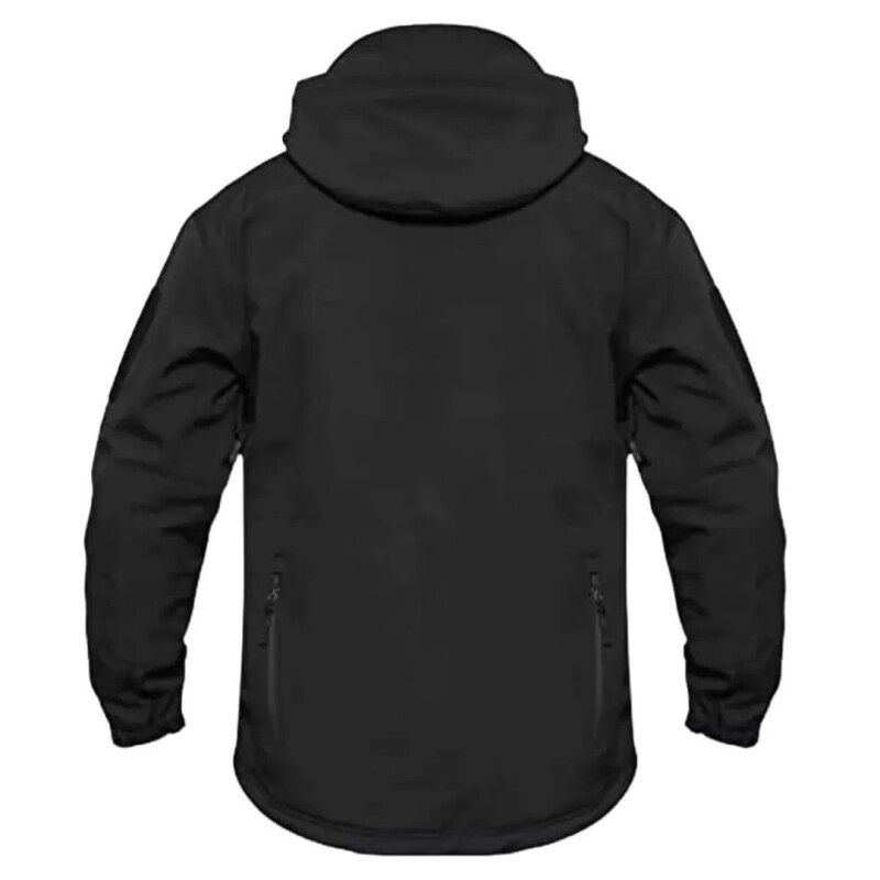 Campera Táctica en Neopreno Negro