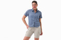 BERMUDA CARGO MUJER Beige