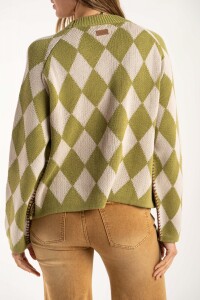 Sweater Rombos Oliva