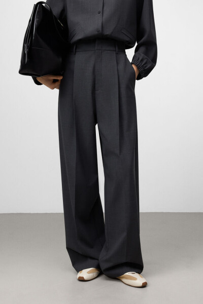 PANTALÓN Gris Melange