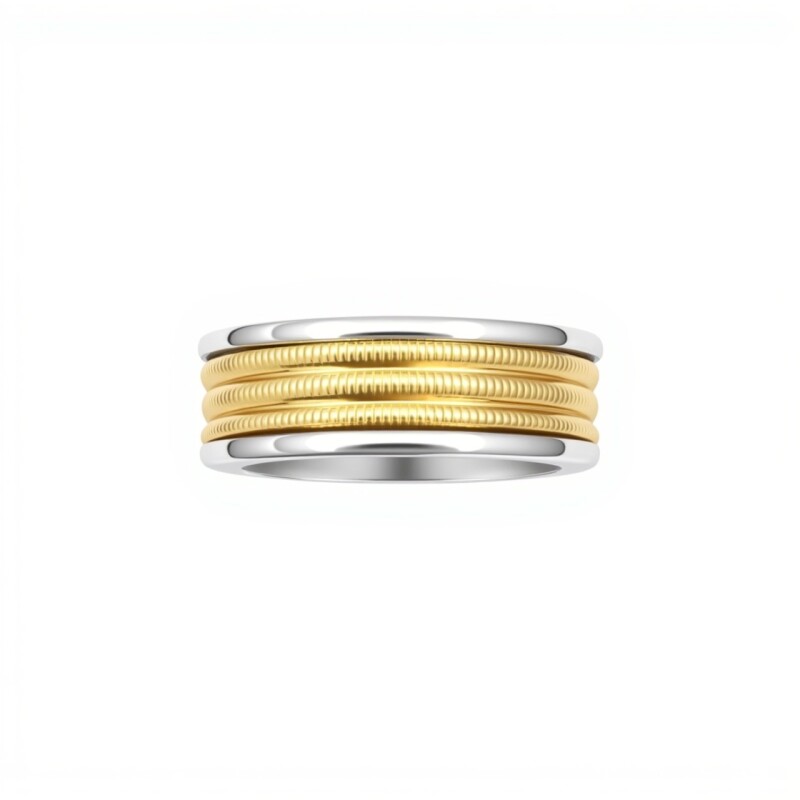 Alianza Labrada - Plata y Oro-Sin Piedra-AL5017 sinpiedra