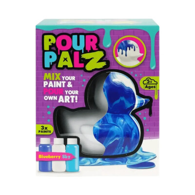 Pour Palz Pato 22cm Blueberry Sky