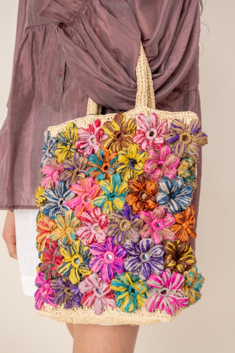 Bolso Flora multicolor
