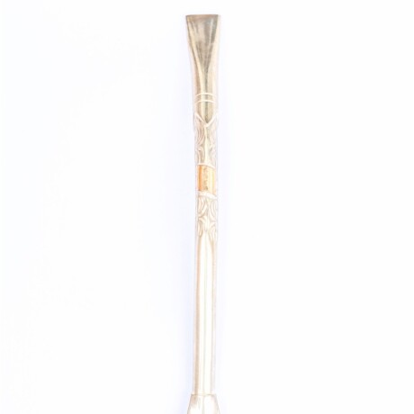 Bombilla De Plata y Oro s22