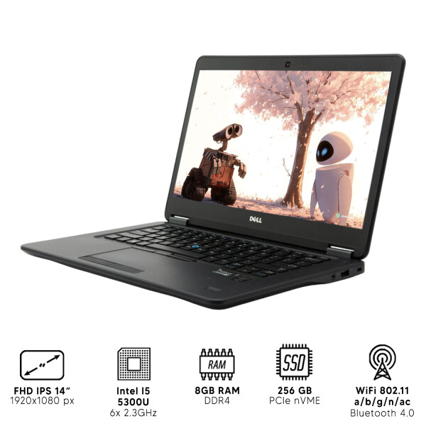 Notebook Dell E7450 I5 8gb Ram 256gb Ssd 14" Táctil NOTEBOOK RFPL DELL E7450 I5/8/256/14"/TS