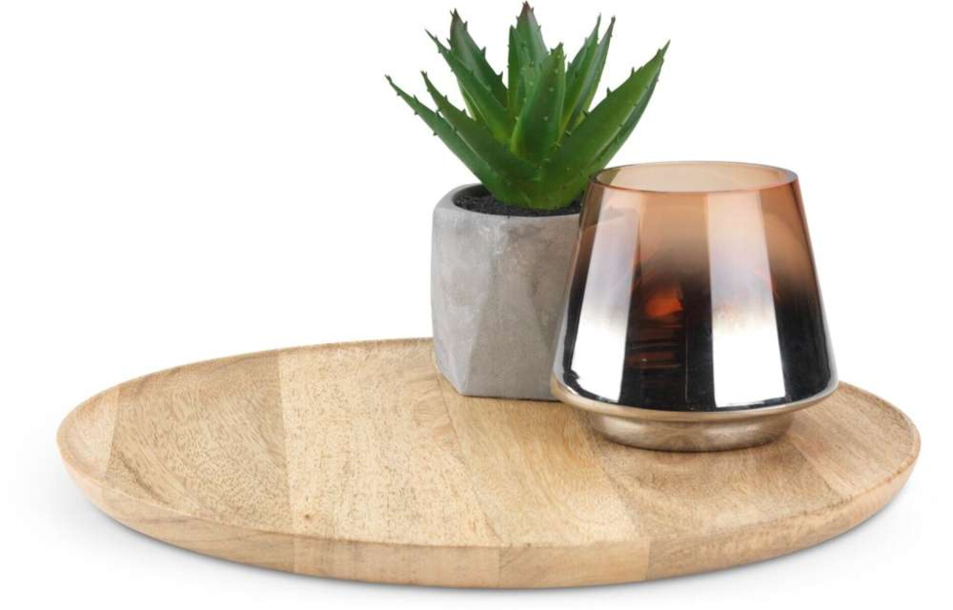 Bandeja Decorativa Gerner Ø30Cm - Madera 