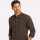 Camisa Arrow Lino Cotton Manga Larga Café