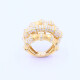 Anillo oro 18k con brillantes. Anillo oro 18k con brillantes.
