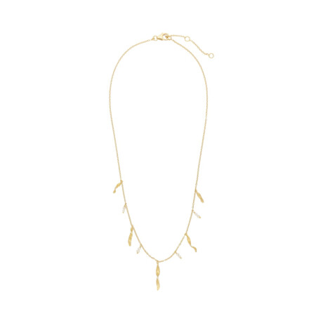 Collar Karvik Indriya Plata 925 bañada en una micra de oro 18k 0