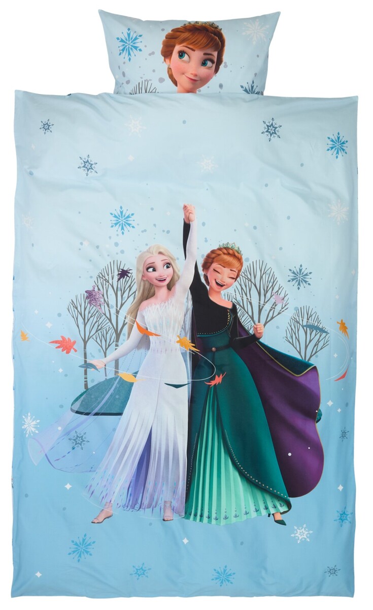 Juego funda nórdica FROZEN 155x220 azul 
