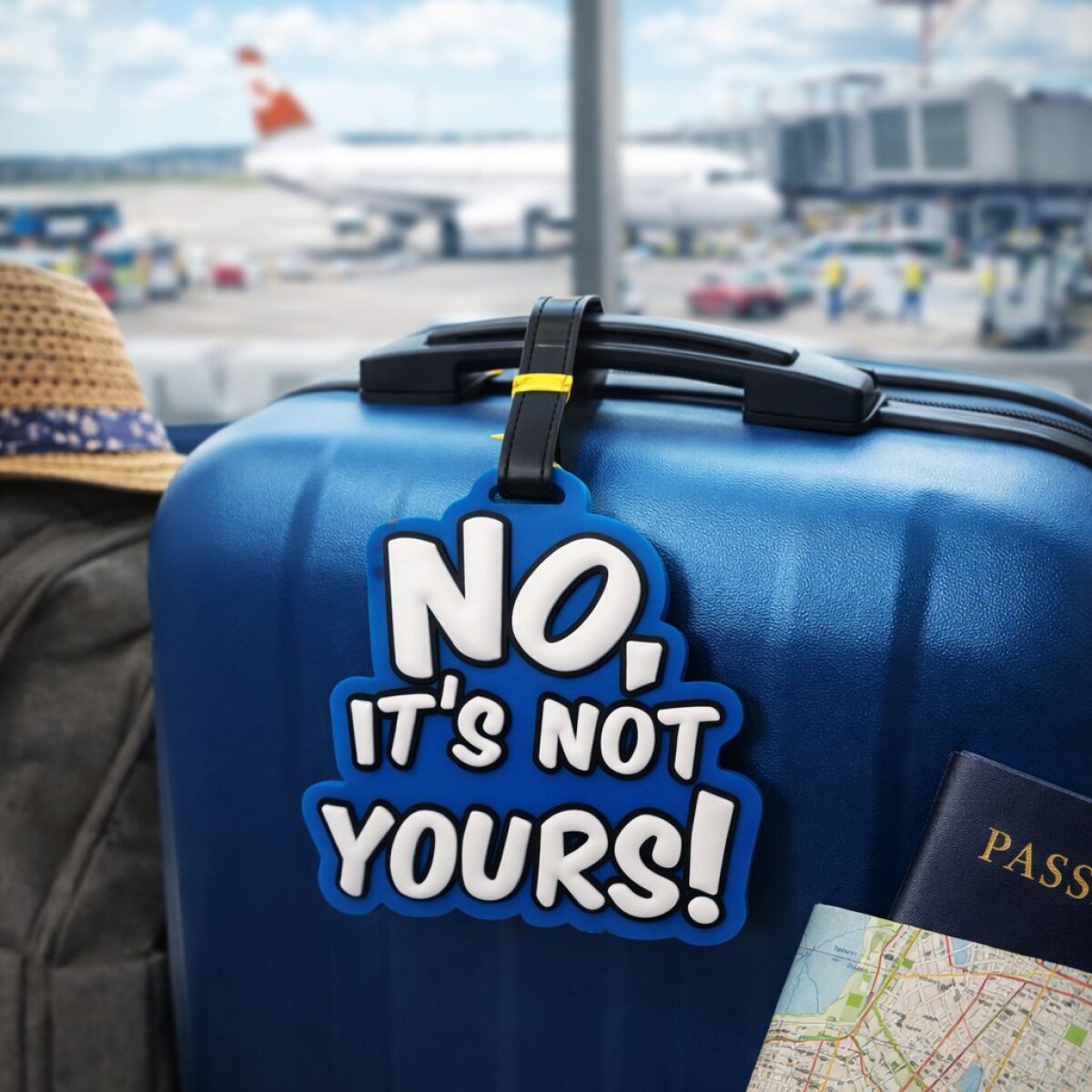 Etiqueta Identificadora para Valija - NO! It´s not yours 