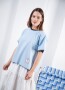Remera OASIS Celeste