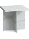 Mesa auxiliar GANDRUP 45x45 color mármol Mesa auxiliar GANDRUP 45x45 color mármol