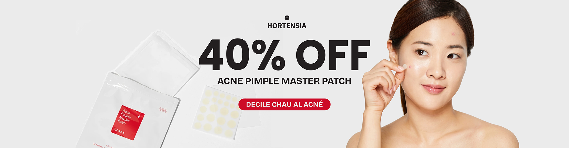 Parches Hortensia 40% Off