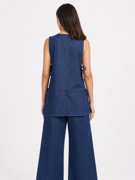 MUSCULOSA SARVI AZUL OSCURO