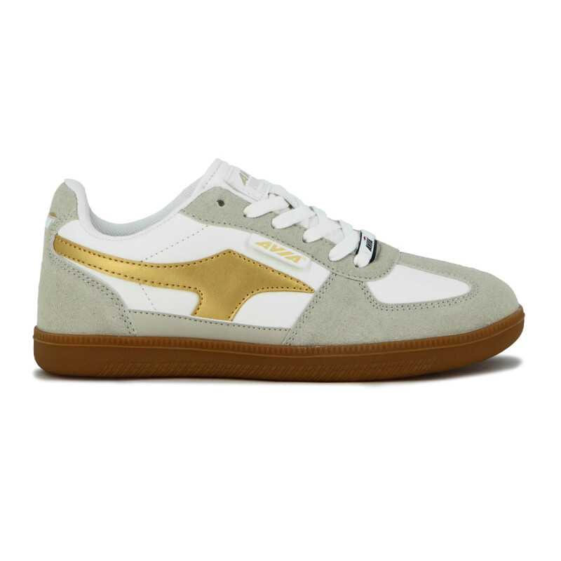 Avia Zapatilla Mujer Casual Antares - Beige/gold Beige-dorado