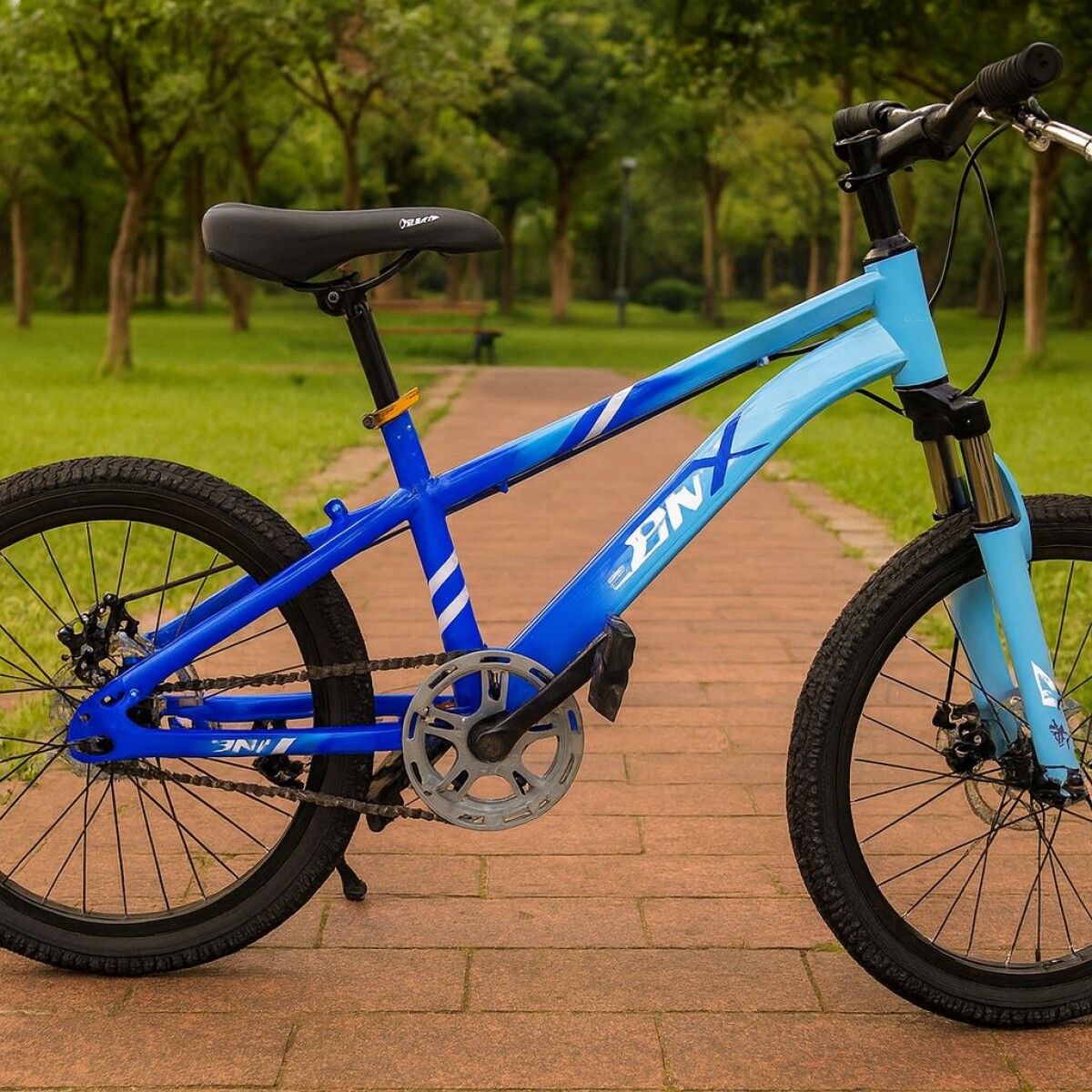 Bicicleta Rodado 24 Bmx - Azul 