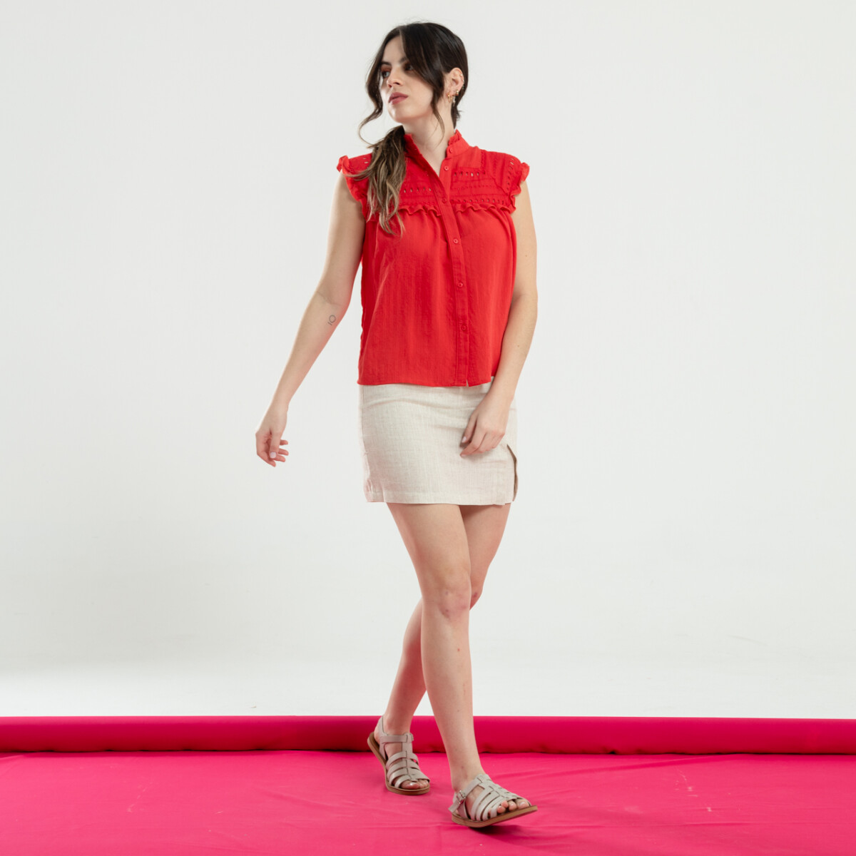 CAMISA DIVA - ROJO 