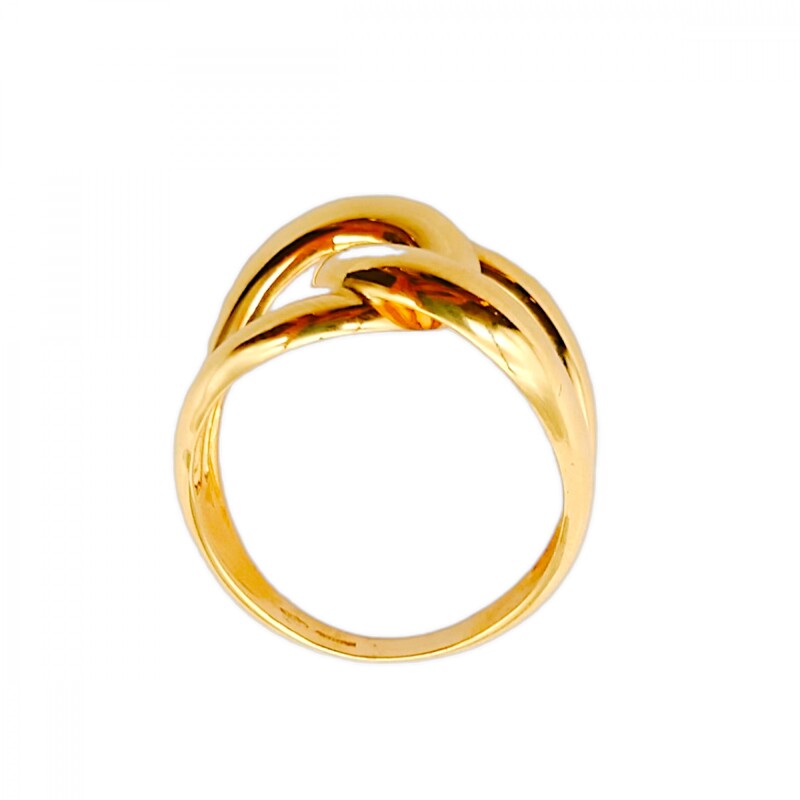 Anillo Nudo-Oro 18k-Sin Piedra-AN9531 sinpiedra