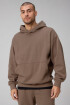 Polera The Go-To Oversized Hoodie Hombre Truffle