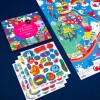 Poster para completar con stickers Kawaii