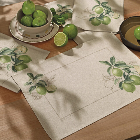 Pack x 4 Individuales Renova Dohler 45 x 31 cm Limones