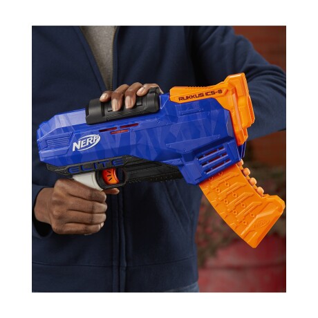 Lanzador de Dardos Nerf Rukkus ICS-8 Hasbro Lanzador de Dardos Nerf Rukkus ICS-8 Hasbro