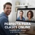 Cámara Web Cam Full HD 1080p USB 360º Con Micrófono Premium Color Negro