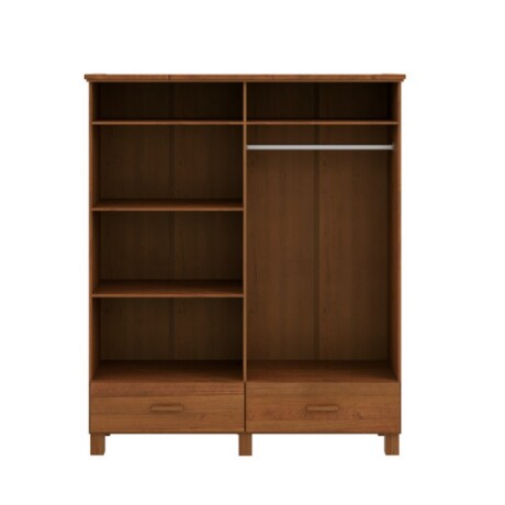 ROPERO FINESTRA BRONZE 4 PUERTAS, 2 CAJONES CON ESPEJO. CASTAÑO ROPERO FINESTRA BRONZE 4 PUERTAS, 2 CAJONES CON ESPEJO. CASTAÑO