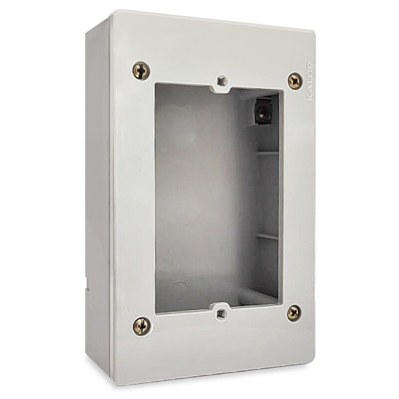 CAJA EXT. PLASTICA P/BASTIDOR 10X5 IP40 Sigma. CAJA EXT. PLASTICA P/BASTIDOR 10X5 IP40 Sigma.