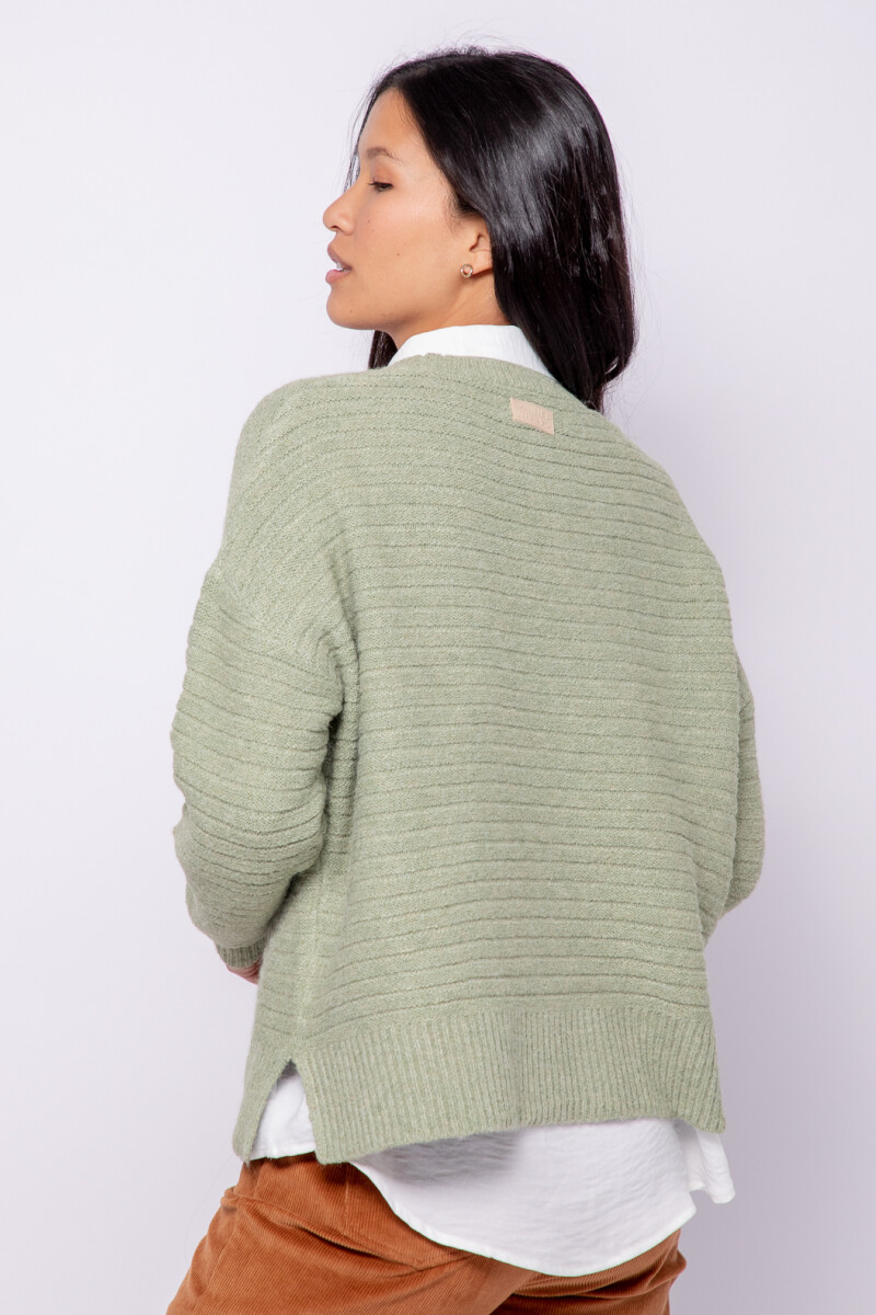 SWEATER EDEN Verde Seco