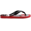 Ojotas Havaianas Top Marvel Logomania Rojo