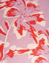 Pañuelos Raso Estampados Varios: Animal Print/Rayado/Flores Pañuelo Con Estampa De Silueta De Flores Medianas - Combinacion Multicolor