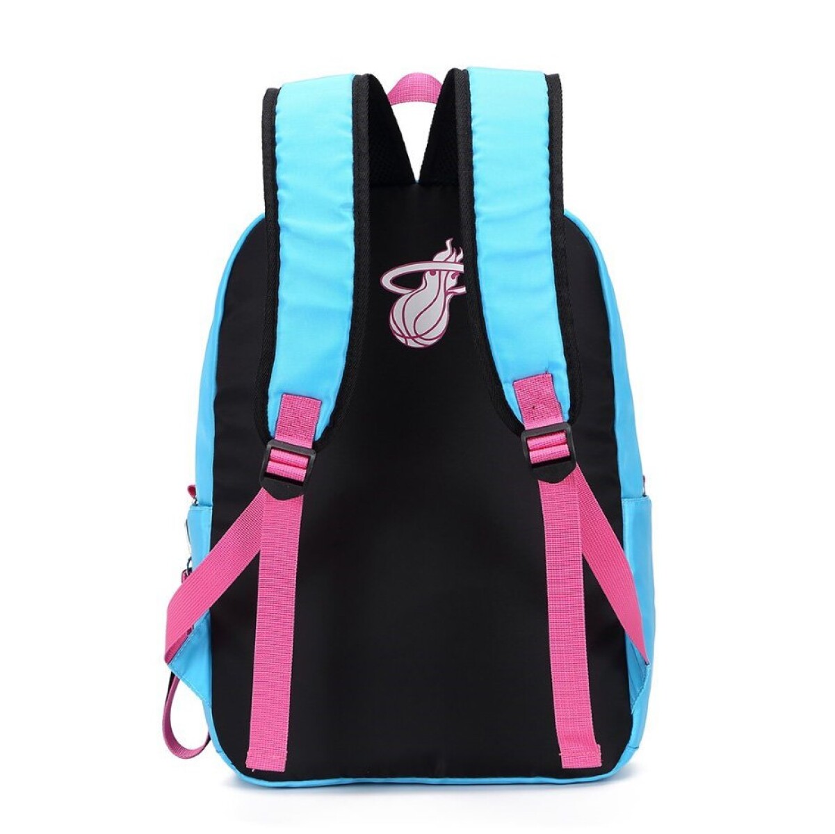 Mochila NBA Miami - Turquesa - Rosado - Negro 