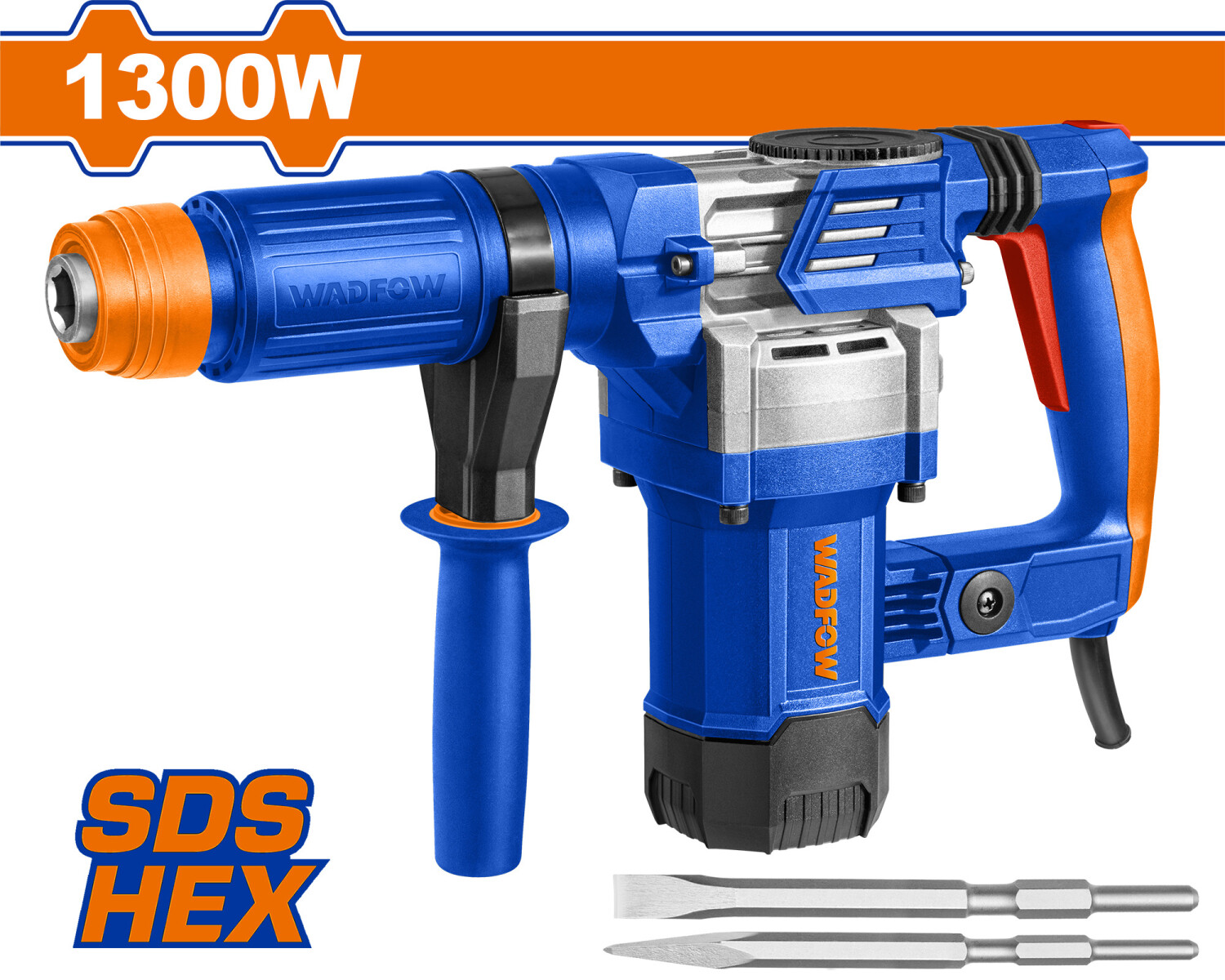 MARTILLO DEMOLEDOR 1300W 15J WADFOW WDB1D45 