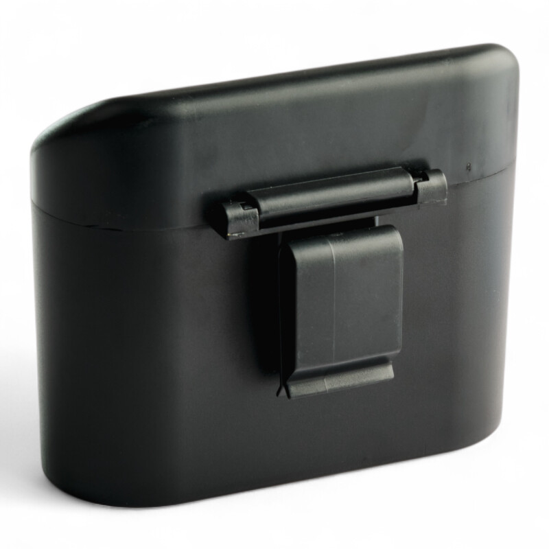 Papelera para auto con tapa retractil Negro