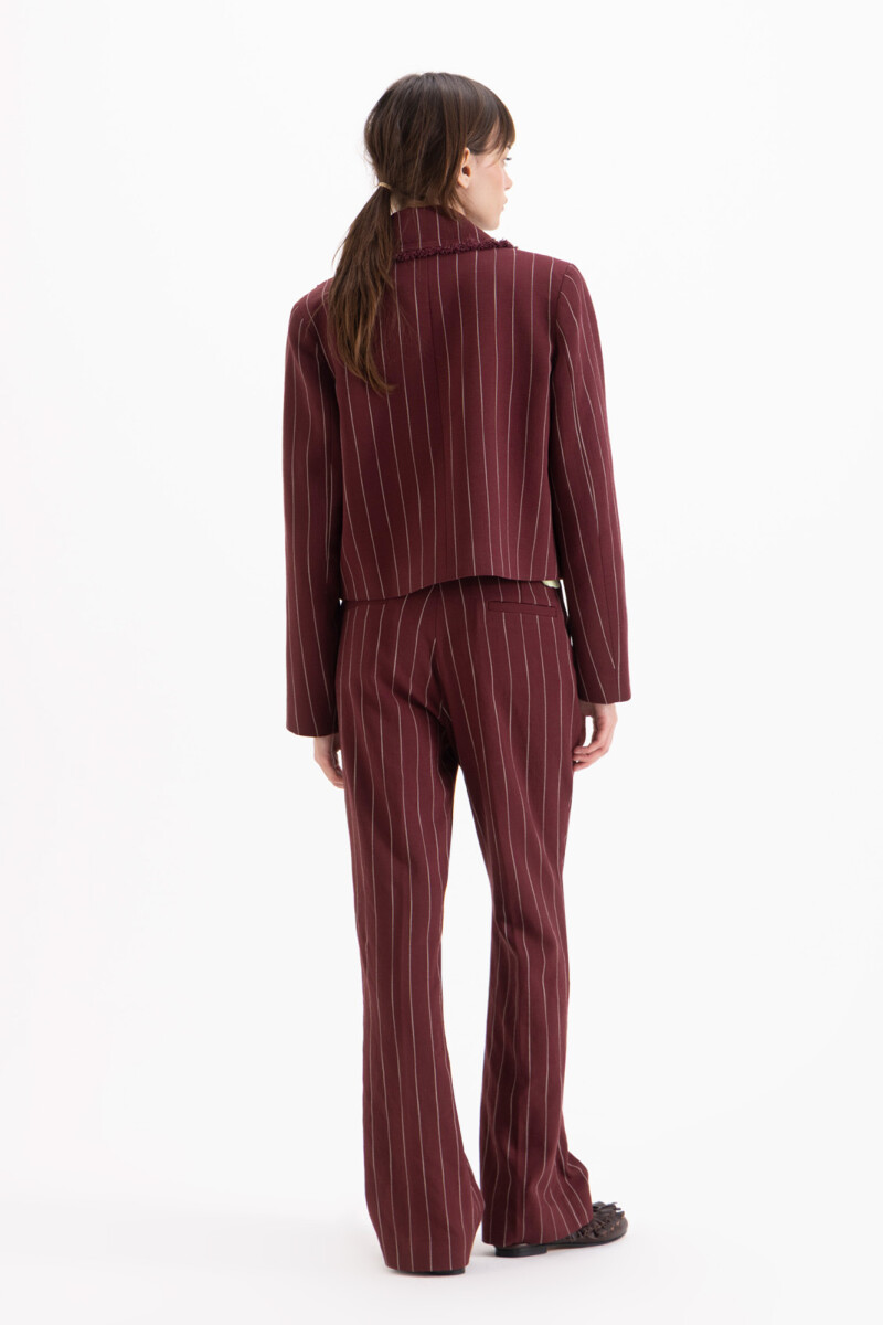 PANTALON MILAN Bordo