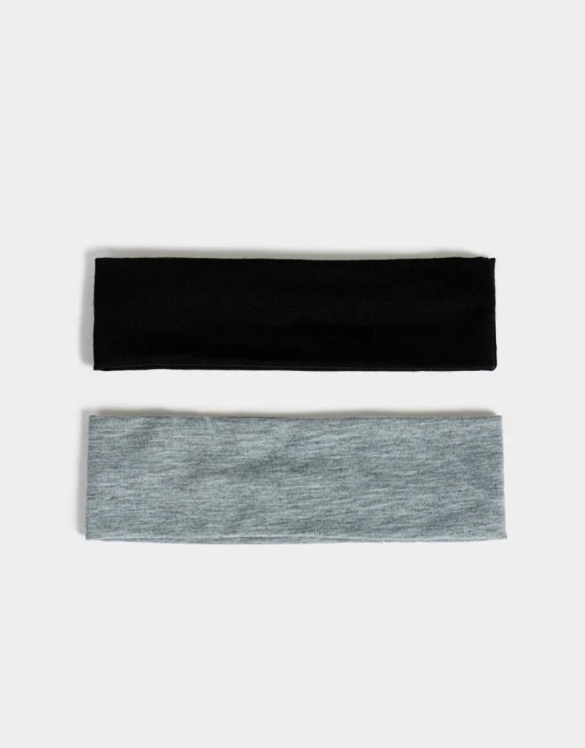 Vinchas Sets Set por 2 Set De Vinchas Textil - Combinacion Bicolor