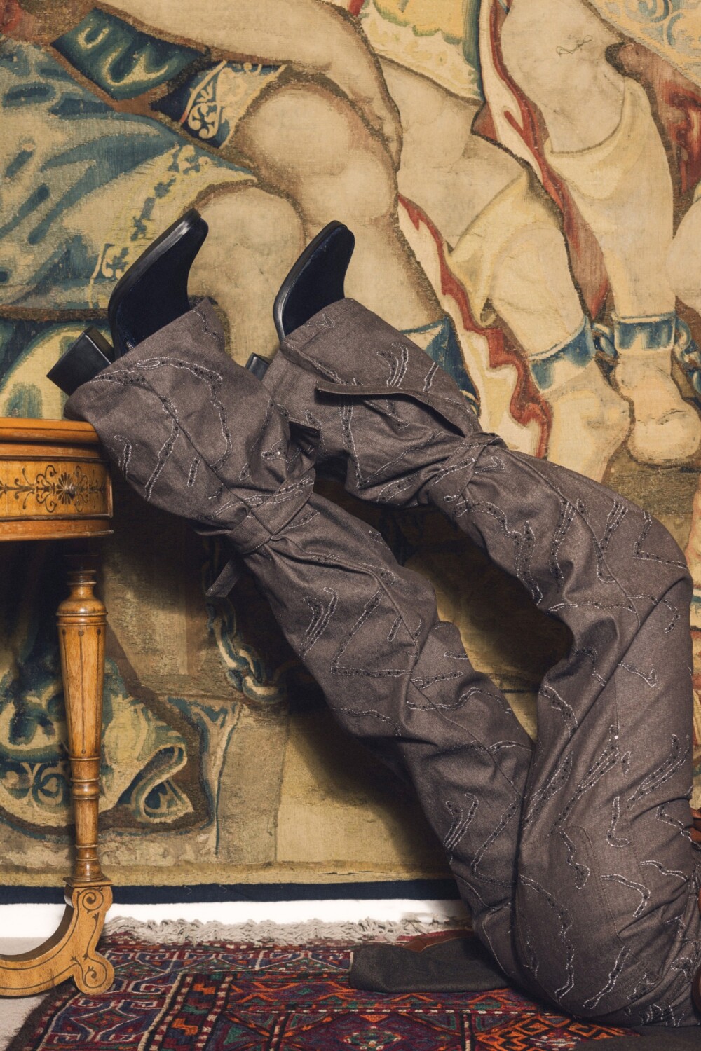 Ribbon Jean Chocolate